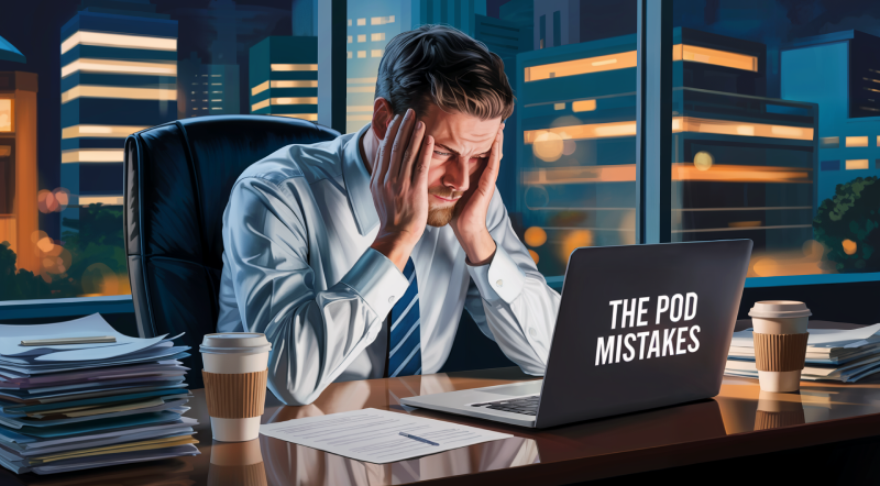 Print-on-Demand Mistakes